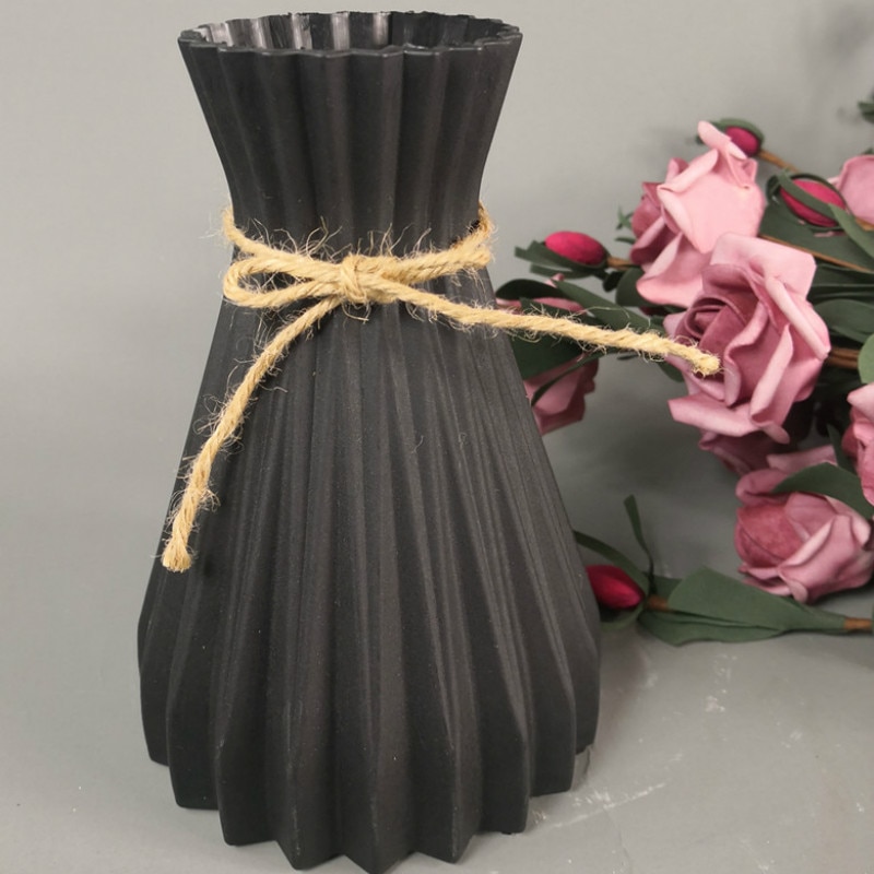 European Style Plastic Vase – Modern Home Decoration Pot - Image 7