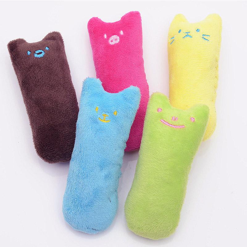 Soft Catnip Toy for Cats – Teeth Cleaning & Chewing Plush Toy - Image 2
