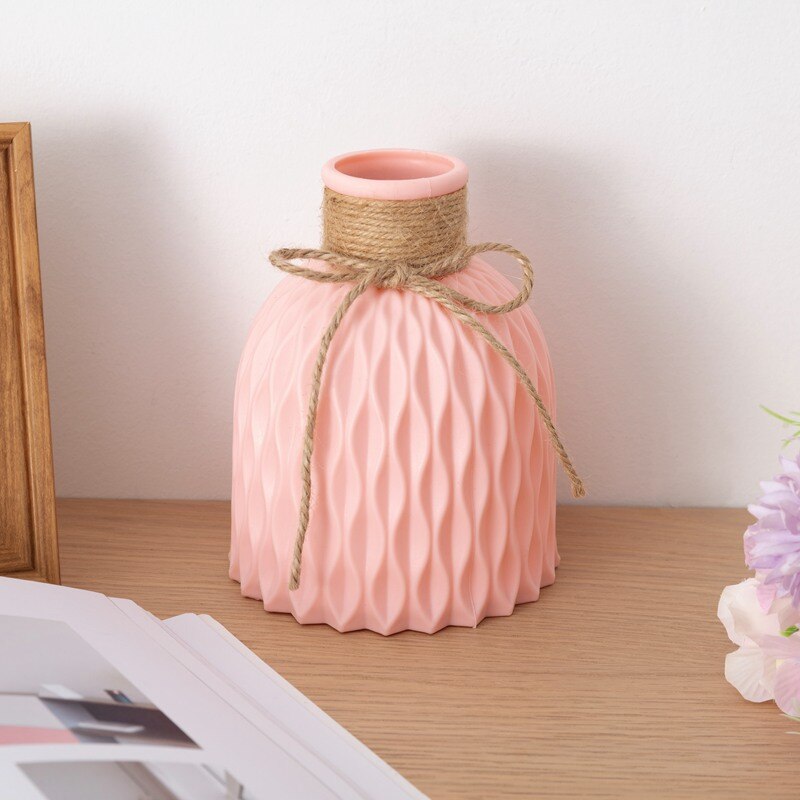 European Style Plastic Vase – Modern Home Decoration Pot - Image 12
