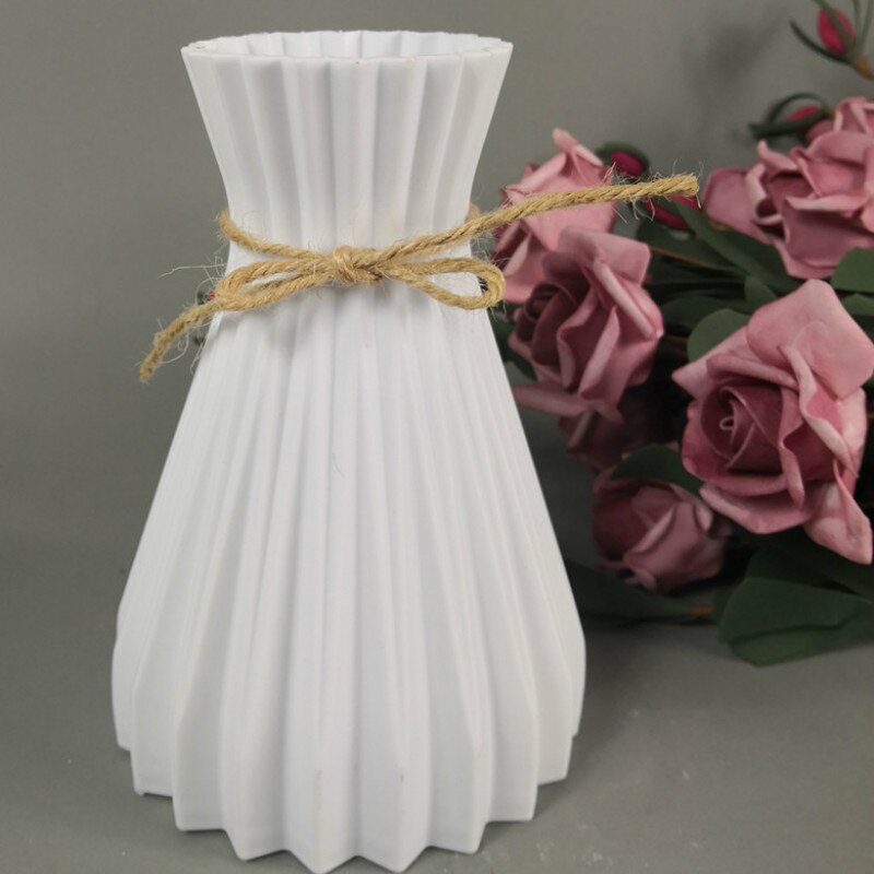 European Style Plastic Vase – Modern Home Decoration Pot - Image 9