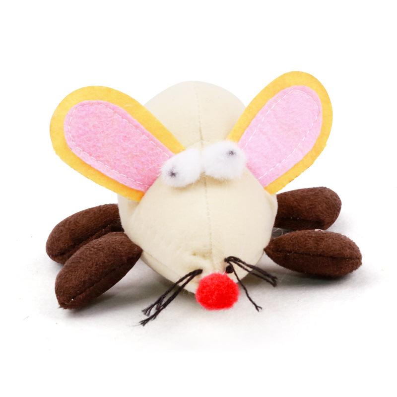 Interactive Plush Mouse Cat Toy – Vibrating Chew & Play Training Toy - Image 4