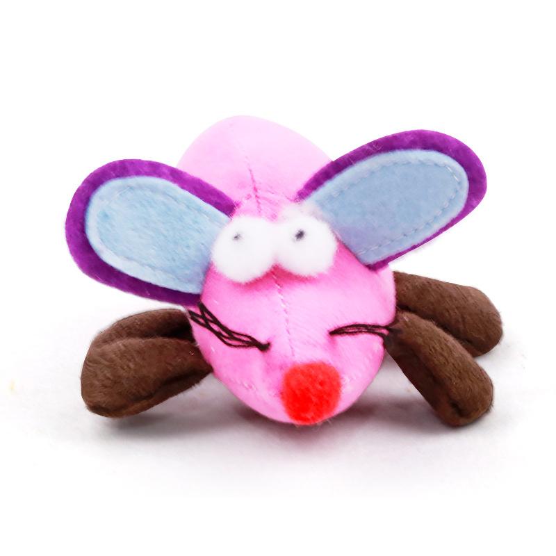 Interactive Plush Mouse Cat Toy – Vibrating Chew & Play Training Toy - Image 3