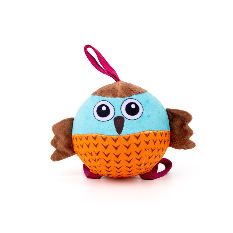 Interactive Owl Dog Toy – Inflatable Bouncing Ball for Training & Play - Image 2
