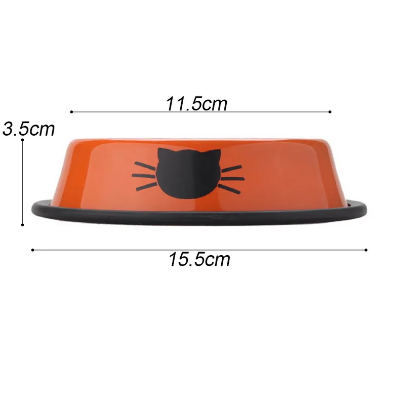 Stainless Steel Pet Food and Water Bowl – Non-Slip Design - Image 3